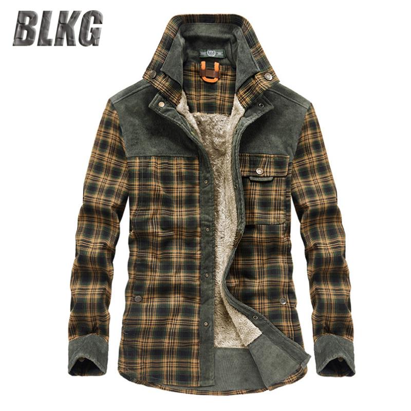 BLKG Jacket Men Winter Jackets Coats Male Thick Warm Fleece Pure Cotton Plaid Jacket Clothes Men Chaquetas Hombre M, Gold
BLKG Jacket Men Winter Jackets Coats Male Thick Warm Fleece Pure Cotton Plaid Jacket Clothes Men Chaquetas Hombre M, Gold