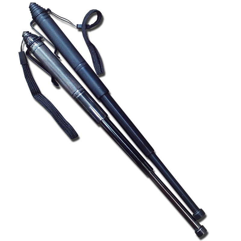 32CM Three Section Extendable Portable Delf-defense Pen Car Stick Telescopic Rod Outdoor Rejection Plastic Stick women and men free shipping