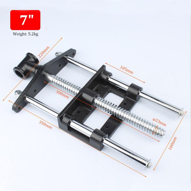 

7-Inch Professional Cabinet Maker's Front Vise Carpentry Workbench Vice Heavy Duty Wood Working Clamping Tool