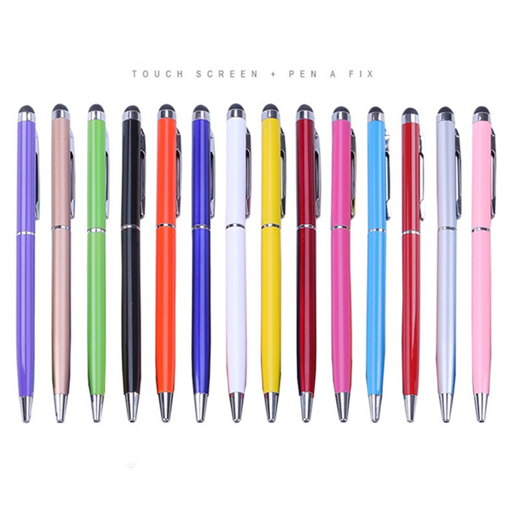 High Quality 2 in 1 Stylus Touch Pen Colorful Crystal Capacitive Touch Pen for ipad iPhone HTC Samsung
High Quality 2 in 1 Stylus Touch Pen Colorful Crystal Capacitive Touch Pen for ipad iPhone HTC Samsung