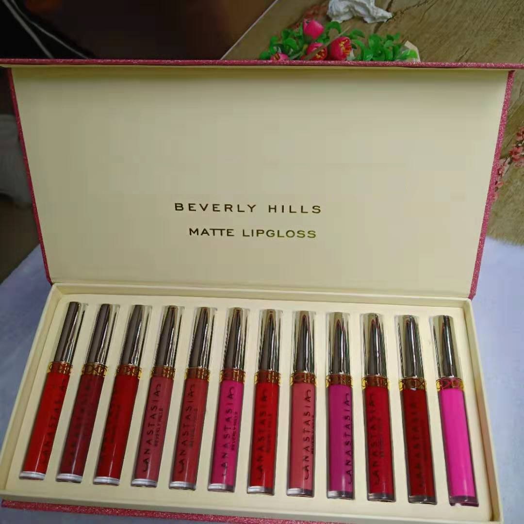 Newest Hot Makeup new Lipsticks Set 12pcs/set Luquid Matte 12colors Lip Gloss DHL shipping, Mixed color
Newest Hot Makeup new Lipsticks Set 12pcs/set Luquid Matte 12colors Lip Gloss DHL shipping, Mixed color