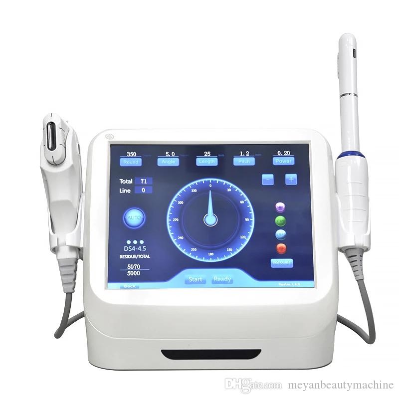 Hot Selling 2in1Hifu Vaginal Tightening Face lifting wrinkle removal with 5 heads Beauty machine