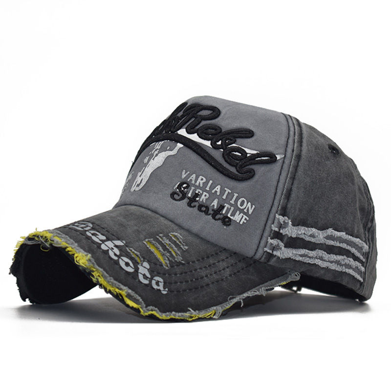 the latest trend of high-grade pure cotton washed coated baseball hat, cow head, embroidered hat, sun hat, Blue;gray
the latest trend of high-grade pure cotton washed coated baseball hat, cow head, embroidered hat, sun hat, Blue;gray