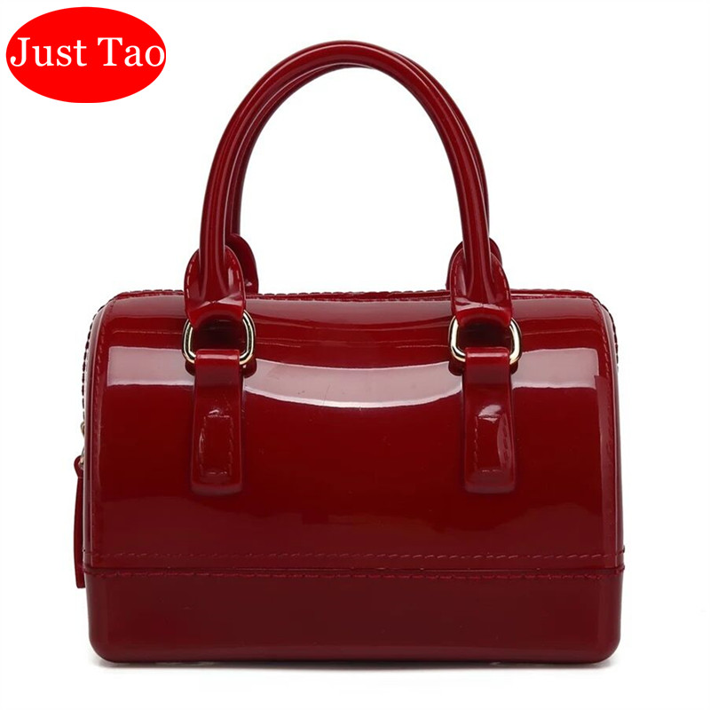 Just Tao! Pillow bag 19 Candy Colors Kid Bags Children's new Jelly handbags Baby girls Small totes Teenagers beach Tote JT070-1, Black
Just Tao! Pillow bag 19 Candy Colors Kid Bags Children's new Jelly handbags Baby girls Small totes Teenagers beach Tote JT070-1, Black