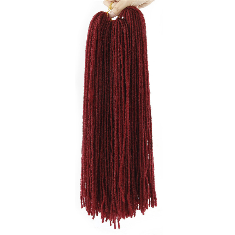 Soft Deadlocks Sister Locks Afro hair extensions Crochet Braids Ombre 18 Inch Blonde Brown Bug Synthetic Hair for Women Locs Crochet Hair, 1b+burgundy
Soft Deadlocks Sister Locks Afro hair extensions Crochet Braids Ombre 18 Inch Blonde Brown Bug Synthetic Hair for Women Locs Crochet Hair, 1b+burgundy