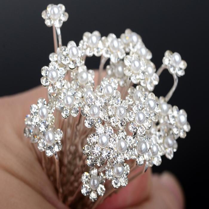New Wholesale 40PCS Wedding Accessories Bridal Pearl Hairpins Flower Crystal Pearl Rhinestone Hair Pins Clips Bridesmaid Women Hair Jewelry, Silver
New Wholesale 40PCS Wedding Accessories Bridal Pearl Hairpins Flower Crystal Pearl Rhinestone Hair Pins Clips Bridesmaid Women Hair Jewelry, Silver