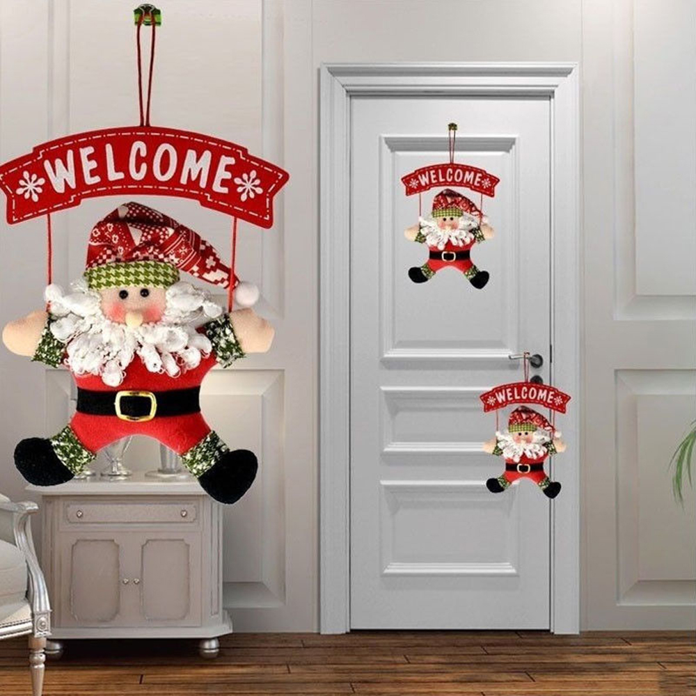 1Pcs Santa Claus Door Hanging Christmas Tree christmas decorations for home outdoor Non-woven Hanging Pendant Ornament Gifts
1Pcs Santa Claus Door Hanging Christmas Tree christmas decorations for home outdoor Non-woven Hanging Pendant Ornament Gifts