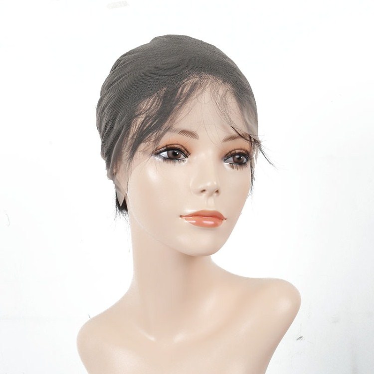 Hot Sale New Transparent Full Lace Wig , deep wave Cuticle Aligned Brazilian Human Hair Lace Wig transparent pre plucked natural 130%