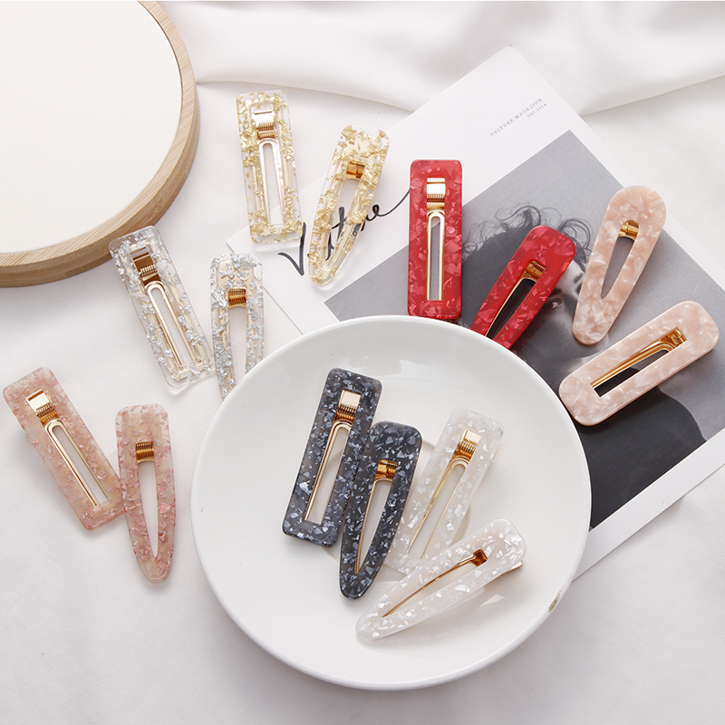 2019 New Women Korea Fashion Multi-Color Acrylic HairPins Elegant Girls Hair Clip Headband Barrette Female hair accessories
2019 New Women Korea Fashion Multi-Color Acrylic HairPins Elegant Girls Hair Clip Headband Barrette Female hair accessories