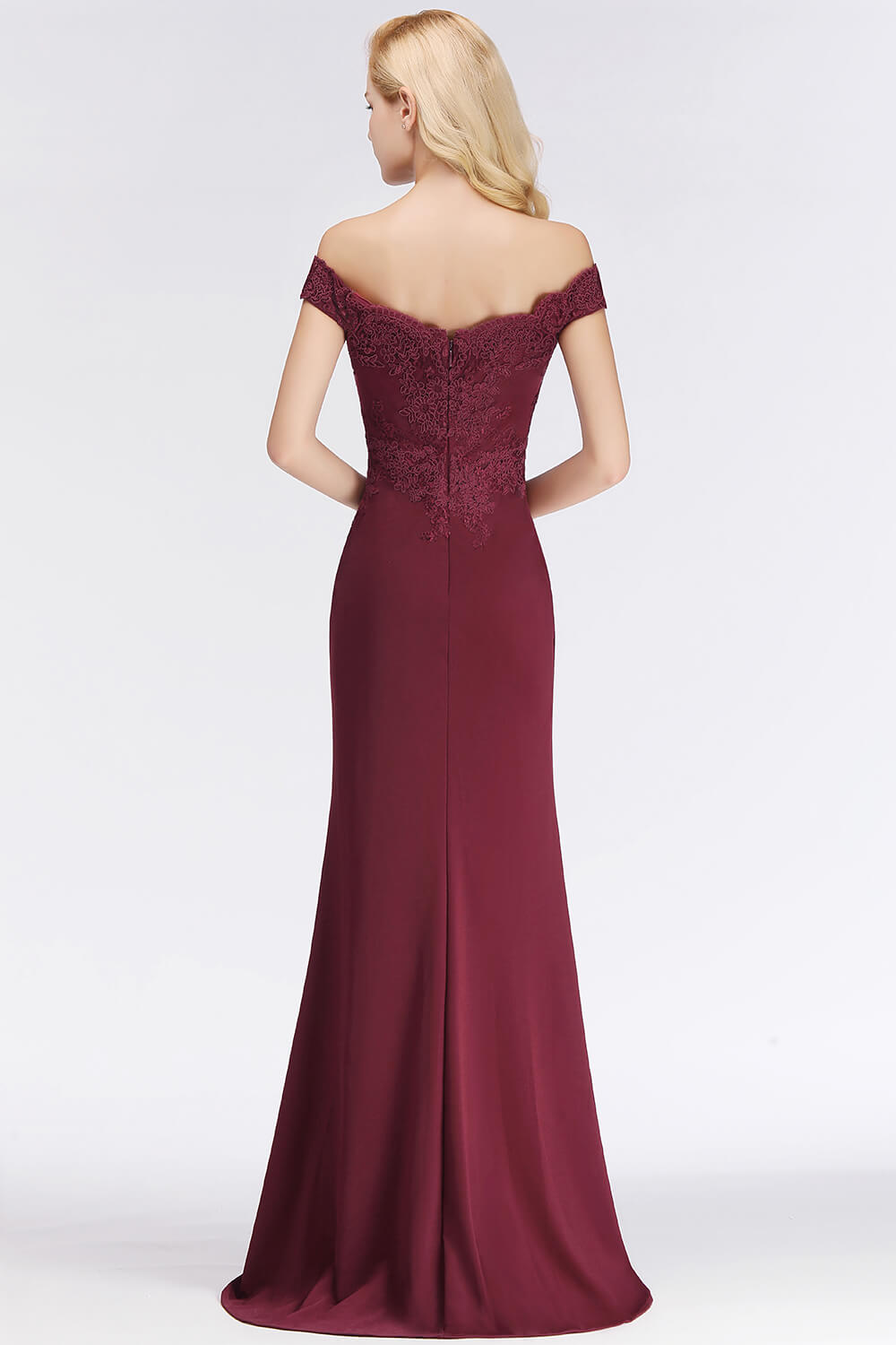 Babyonlinedress Real Image Mermaid Lace Long Evening Dresses 2020 Sexy Backless Cap Sleeve Prom Evening Gowns Robe De Soiree CPS1080