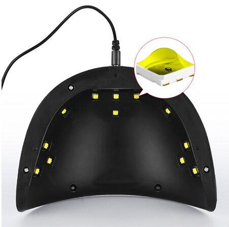 Nail Dryers 36W Dryer LED UV Lamp Micro USB For Lamps Curing Gel Builder 3 Timed Mode With Automatic Sensor