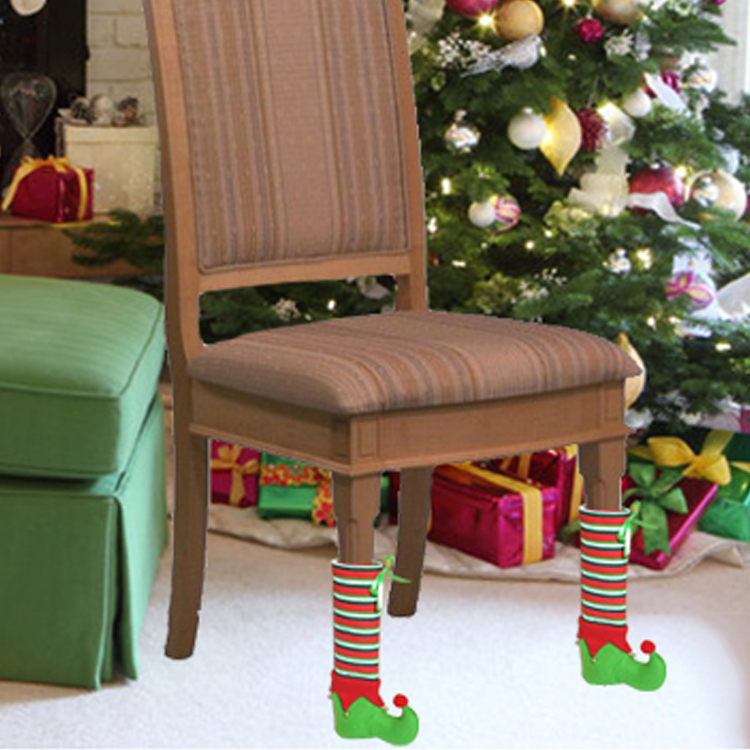 Christmas decoration Chair Legs Cover Prevent Scraping Table Foot Pad Shackle chair foot covers for new year home party decor
Christmas decoration Chair Legs Cover Prevent Scraping Table Foot Pad Shackle chair foot covers for new year home party decor