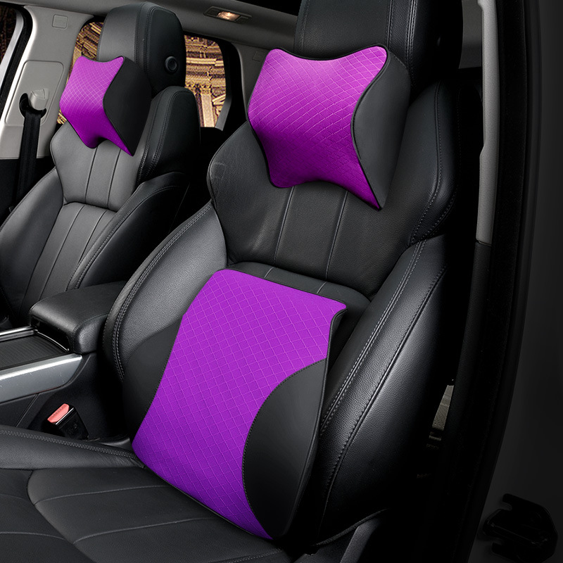 2 pcs/set Memory Foam Car Pillows Neck and Back Support Cushion Mesh Farbic Removable Cover Lumbar Support Relieve Back Pain
2 pcs/set Memory Foam Car Pillows Neck and Back Support Cushion Mesh Farbic Removable Cover Lumbar Support Relieve Back Pain