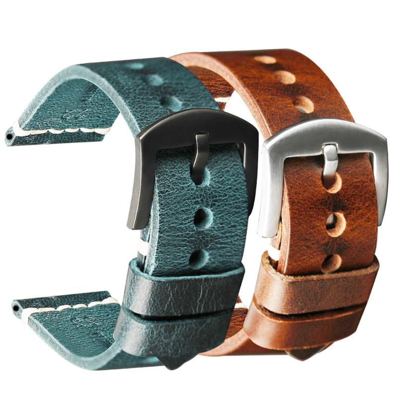 Universal Replace Watchbands 18mm 20mm 22mm High-end retro Calf Leather Watch band Watch Strap with Genuine Leather Straps
Universal Replace Watchbands 18mm 20mm 22mm High-end retro Calf Leather Watch band Watch Strap with Genuine Leather Straps