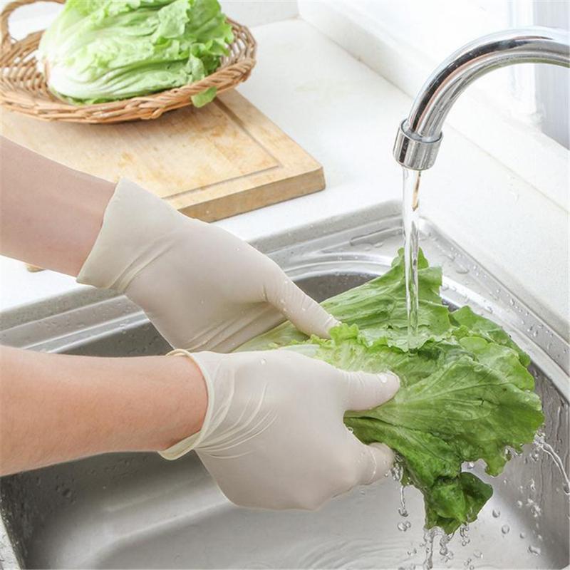 100pcs Disposable Latex Gloves White Non-slip Acid And Alkali Laboratory Rubber Latex Gloves Household Cleaning Products
100pcs Disposable Latex Gloves White Non-slip Acid And Alkali Laboratory Rubber Latex Gloves Household Cleaning Products