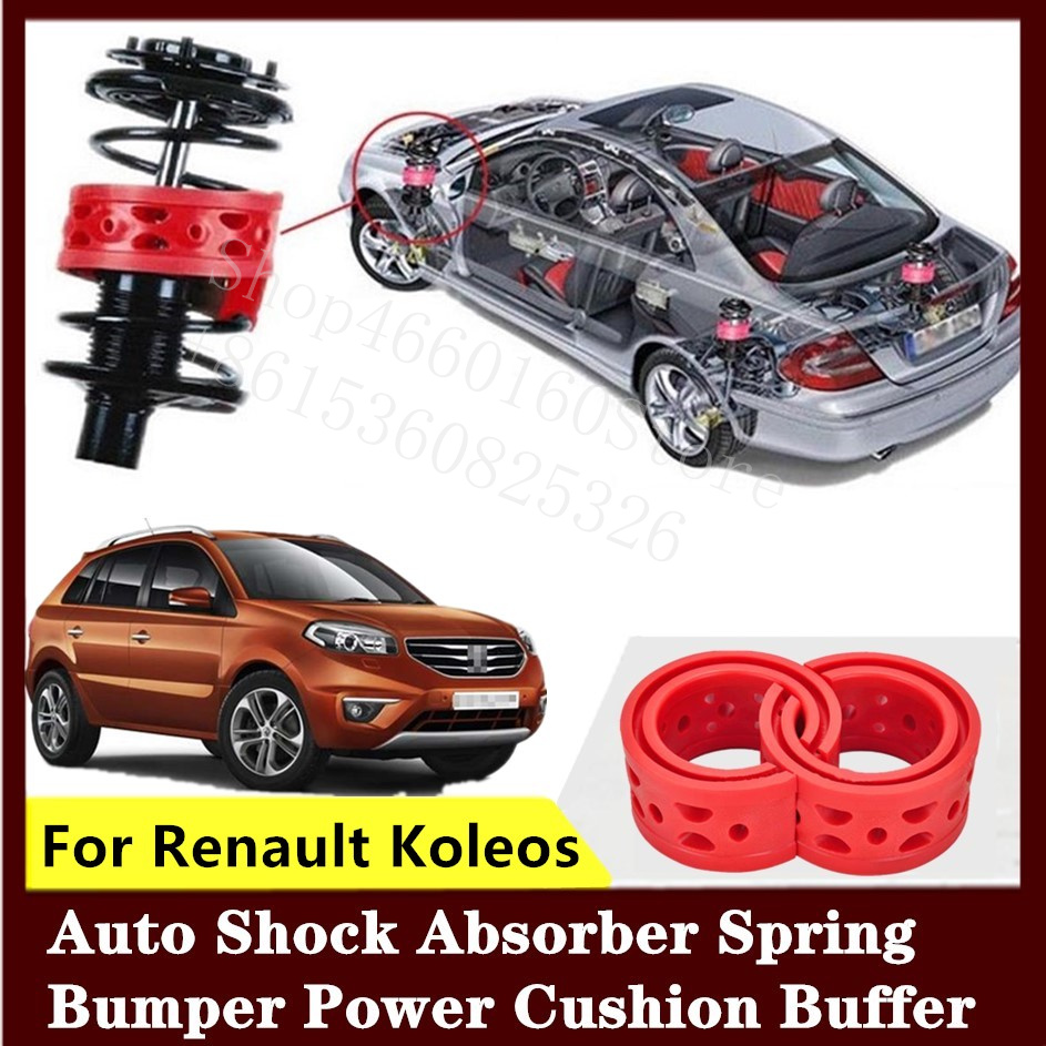 For Renault Koleos 2pcs High-quality Front or Rear Car Shock Absorber Spring Bumper Power Auto-buffer Car Cushion Urethane
For Renault Koleos 2pcs High-quality Front or Rear Car Shock Absorber Spring Bumper Power Auto-buffer Car Cushion Urethane