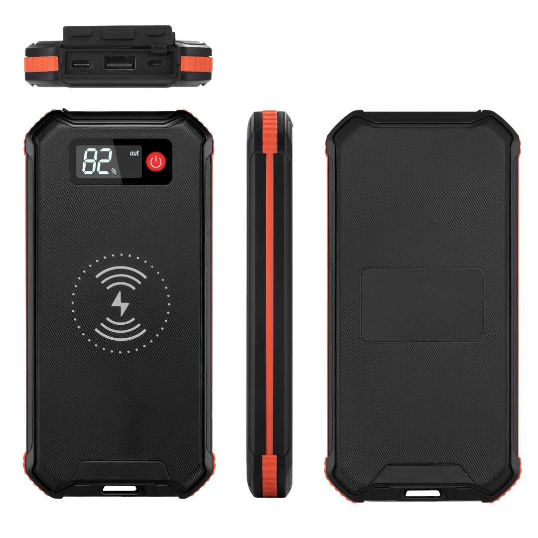 2020 Newest qi Wireless Charger Power Bank With Micro Or Type C Two Wire Output Electric Quantity Display 10000mAh
2020 Newest qi Wireless Charger Power Bank With Micro Or Type C Two Wire Output Electric Quantity Display 10000mAh