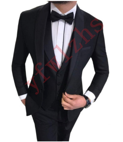 Handsome Groomsmen Shawl Lapel Groom Tuxedos Mens Wedding Dress Man Jacket Blazer Prom Dinner 3 Piece Suit(Jacket+Pants+Tie+Vest) B172, Same as image
Handsome Groomsmen Shawl Lapel Groom Tuxedos Mens Wedding Dress Man Jacket Blazer Prom Dinner 3 Piece Suit(Jacket+Pants+Tie+Vest) B172, Same as image