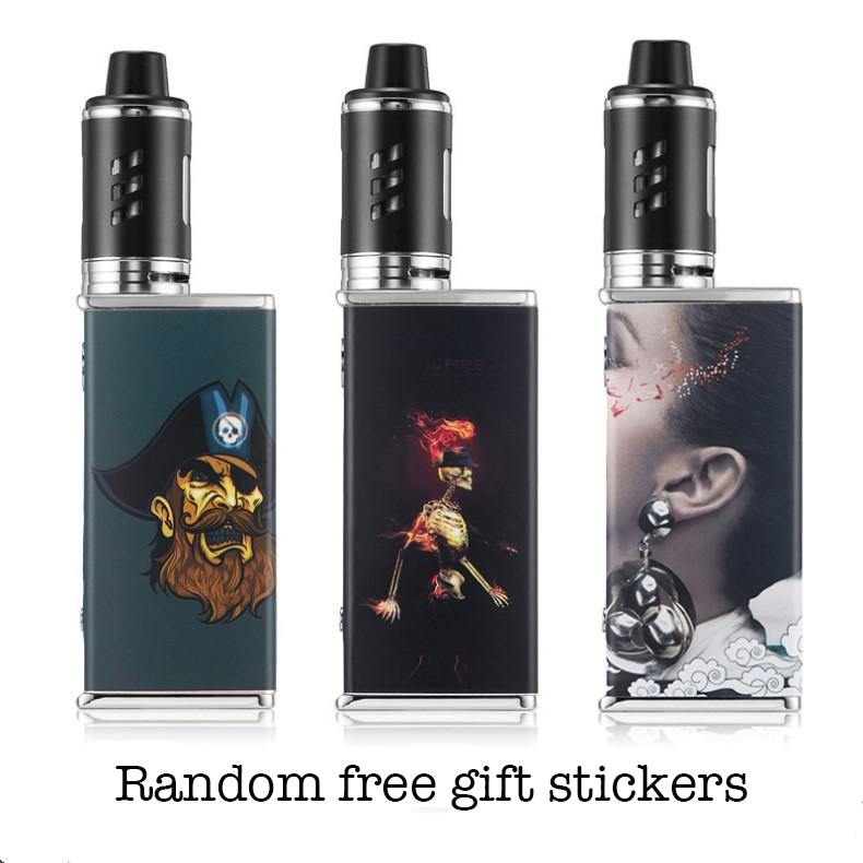 Original Electronic Cigarette 40W-65W-80W Adjustable vape mod box kit 2200mah 0.5ohm battery 2.8ml tank e-cigarette Big smoke atomizer vapor, Black
Original Electronic Cigarette 40W-65W-80W Adjustable vape mod box kit 2200mah 0.5ohm battery 2.8ml tank e-cigarette Big smoke atomizer vapor, Black