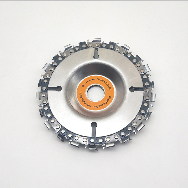 4 Inch 22 Tooth Grinder Disc Fine Chain Saw 4 Inch Angle Carving Culpting Wood Grinder Chain Disc For 100/115 Angle
4 Inch 22 Tooth Grinder Disc Fine Chain Saw 4 Inch Angle Carving Culpting Wood Grinder Chain Disc For 100/115 Angle
