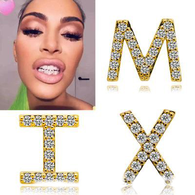 Dental Grills hip-hop teeth model hot style 26 capital letters hip hop braces hip hop grillz hot gifts
Dental Grills hip-hop teeth model hot style 26 capital letters hip hop braces hip hop grillz hot gifts