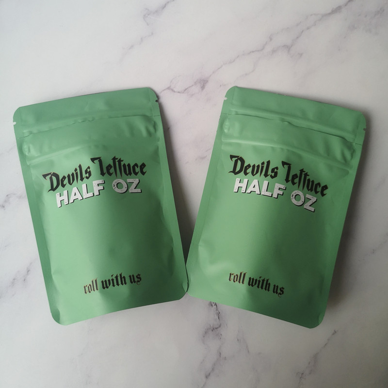Devils lettuce Half OZ bag Devils lettuce 3.5 mylar Half OZ Childproof pouch airtight child proof for dry herb packaging
Devils lettuce Half OZ bag Devils lettuce 3.5 mylar Half OZ Childproof pouch airtight child proof for dry herb packaging