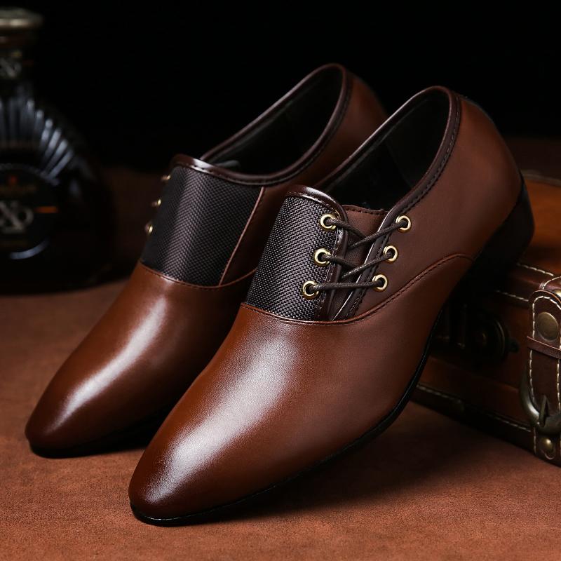 Big Size 38-48 Men Genuine Leather Shoes Men Lace Up Gentleman Pointed Toe Mocassins Soft Breathable Office Business Casual Shoe, Black
Big Size 38-48 Men Genuine Leather Shoes Men Lace Up Gentleman Pointed Toe Mocassins Soft Breathable Office Business Casual Shoe, Black