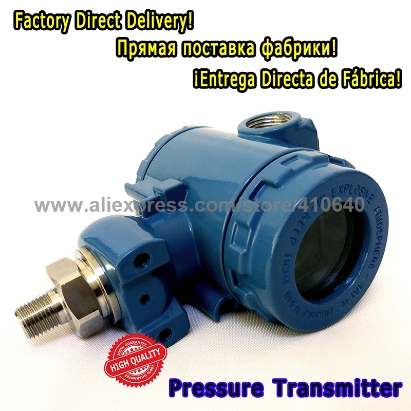 Industrial Ex-proof 2088 Diffused Silicon Smart Pressure Transducer 4 to 20mA LCD Display Pressure Transmitter Free Shipping