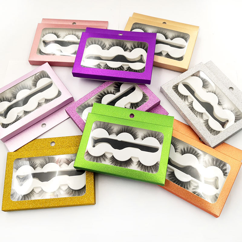 Newest Natural false eyelashes luxury packaging 3 pairs each set with tweezer handmade reusable fake lashes extensions eye makeup accessory
Newest Natural false eyelashes luxury packaging 3 pairs each set with tweezer handmade reusable fake lashes extensions eye makeup accessory