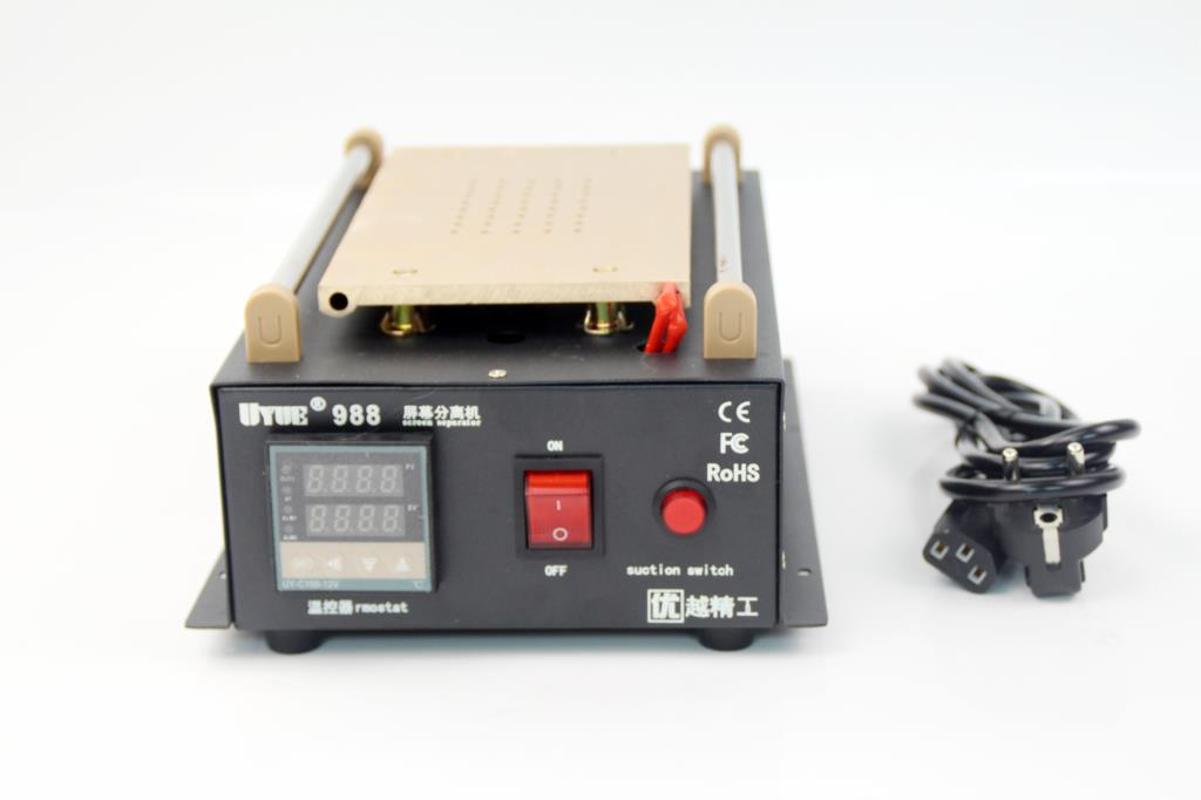 UYUE 988 600W Professional supply vacuum pump lcd touch screen separator machine 110V/220V Free shipping
UYUE 988 600W Professional supply vacuum pump lcd touch screen separator machine 110V/220V Free shipping