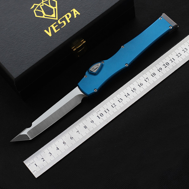 VESPA Version Combat Knife folding blade M390 100% Aluminum+TC4 Handle outdoor camping hunting knife Survival knives EDC Tool Tactical knife
VESPA Version Combat Knife folding blade M390 100% Aluminum+TC4 Handle outdoor camping hunting knife Survival knives EDC Tool Tactical knife