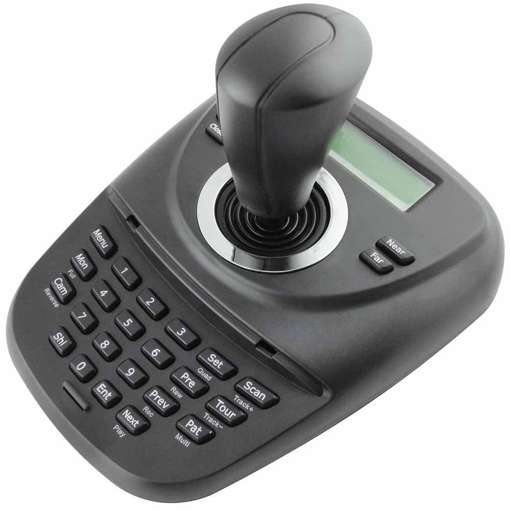 Uvusee PTZ Keyboard Controller RS485 with 3D Joystick for CCTV Pan Tilt Zoom PTZ Speed Dome Camera Pelco-D P
Uvusee PTZ Keyboard Controller RS485 with 3D Joystick for CCTV Pan Tilt Zoom PTZ Speed Dome Camera Pelco-D P