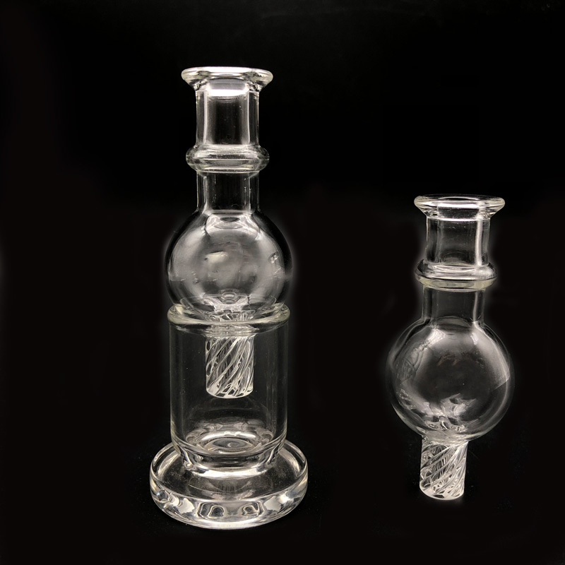 2025 Latest Sale Glass Spinning Carb Caps With Caps Bases Suitfor Beveled Edge Flat Top Quartz Banger Nails