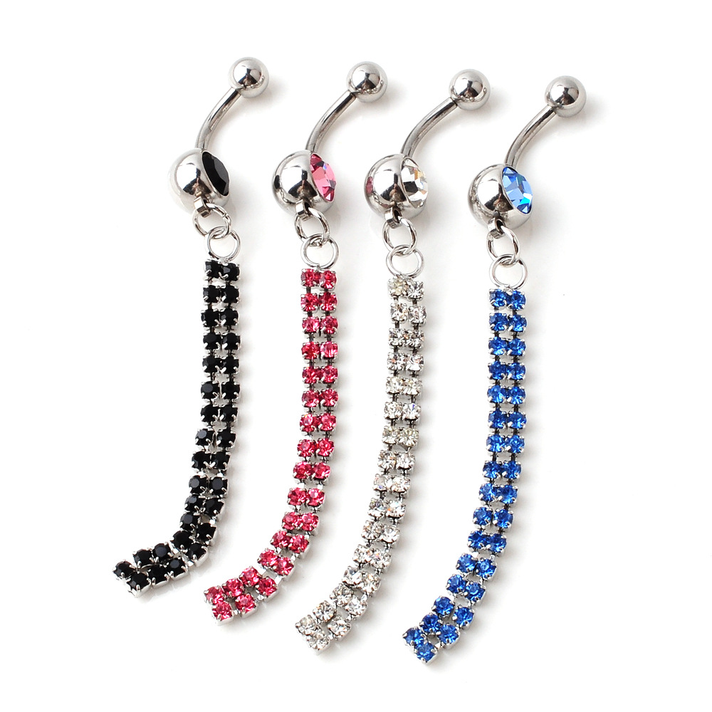 D0021 ( 4 colors ) Crystal Belly Button Navel Rings Body Piercing Jewelry Dangle Accessories Fashion Charm (20 pcs/lot )
D0021 ( 4 colors ) Crystal Belly Button Navel Rings Body Piercing Jewelry Dangle Accessories Fashion Charm (20 pcs/lot )