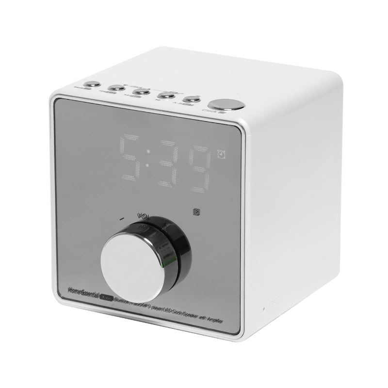 New-Multifunction Bluetooth Alarm Clock Speaker with Dual USB Interface Charging Audio LED Mirror Clock Music Display Desktop Cl
New-Multifunction Bluetooth Alarm Clock Speaker with Dual USB Interface Charging Audio LED Mirror Clock Music Display Desktop Cl