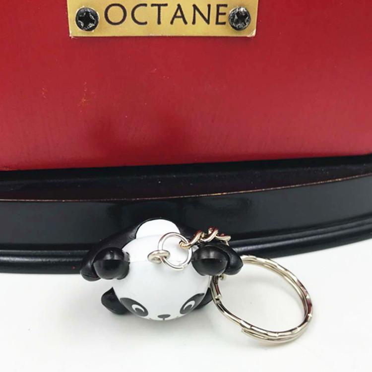 Cute Cartoon Lovely Panda Keychain Car Key Chain Keyring Bag Phone Pendant Mix 24pcs/Lot Wholesale High Quality
