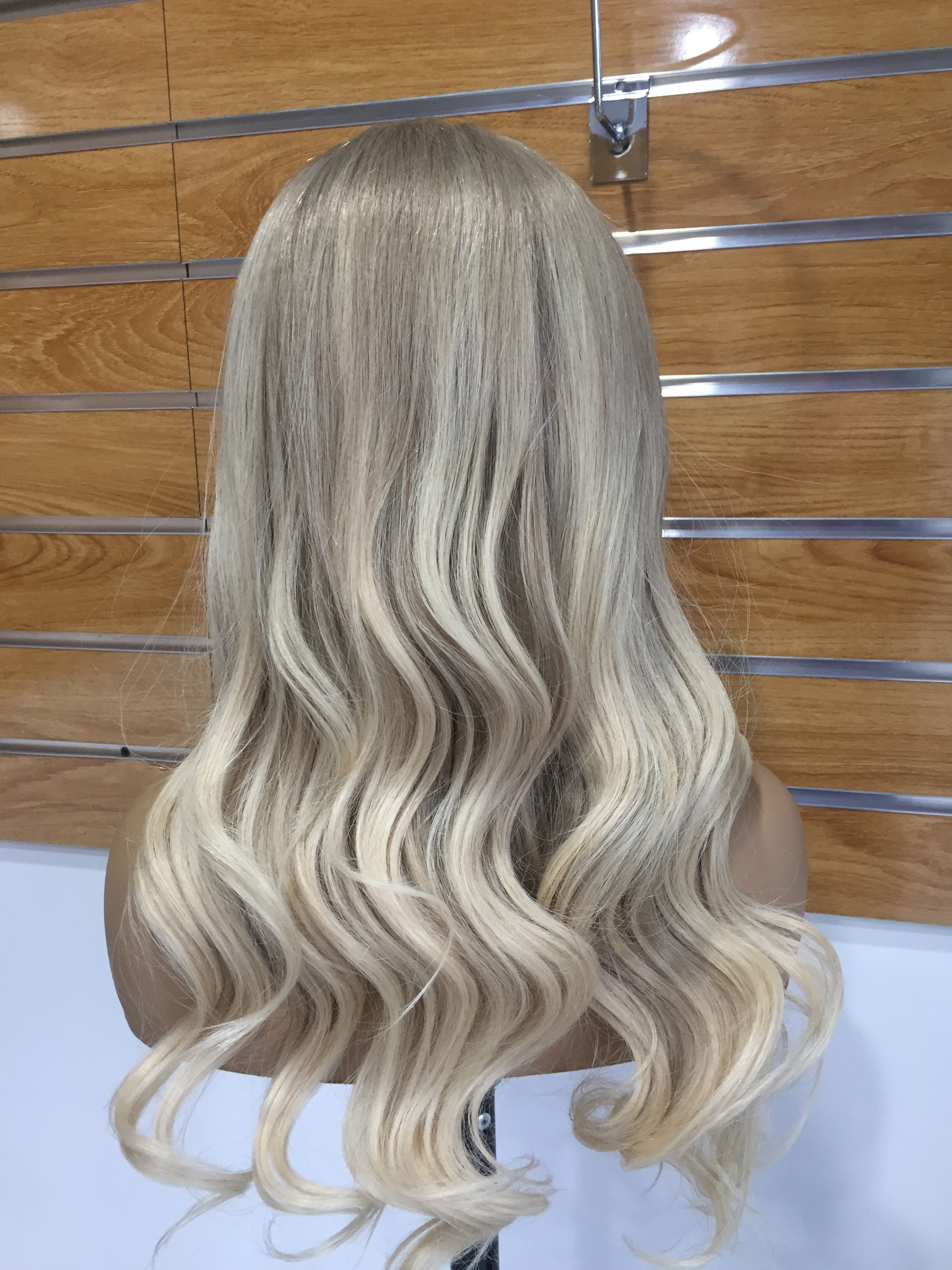 Balayage Hair Wigs Lace Front Human Hair Custom Wigs Silk Top Natural Hairline Natural Wavy 130% 150% 180% Density