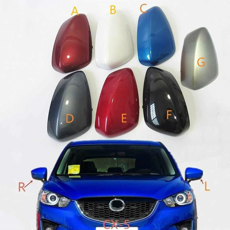 

Rearview Mirror Cover Cap Side Wing Mirror Shell Housing For Mazda CX-5 CX5 2013 2014 Accessories