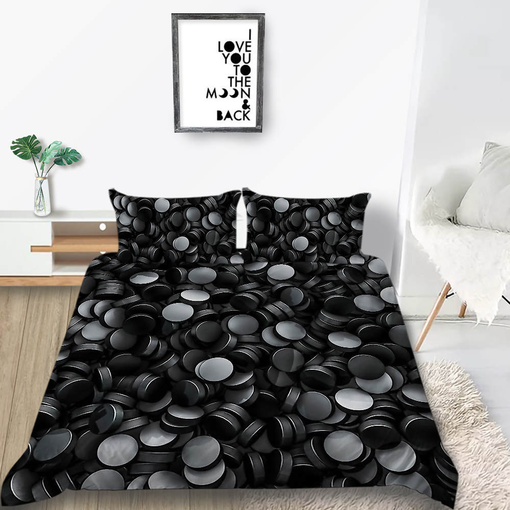 3D Printed Bedding Set Creative Round Slab Black Duvet Cover King Size Queen Twin Full Single Double Soft Bed Cover with Pillowcase, Chocolate
3D Printed Bedding Set Creative Round Slab Black Duvet Cover King Size Queen Twin Full Single Double Soft Bed Cover with Pillowcase, Chocolate