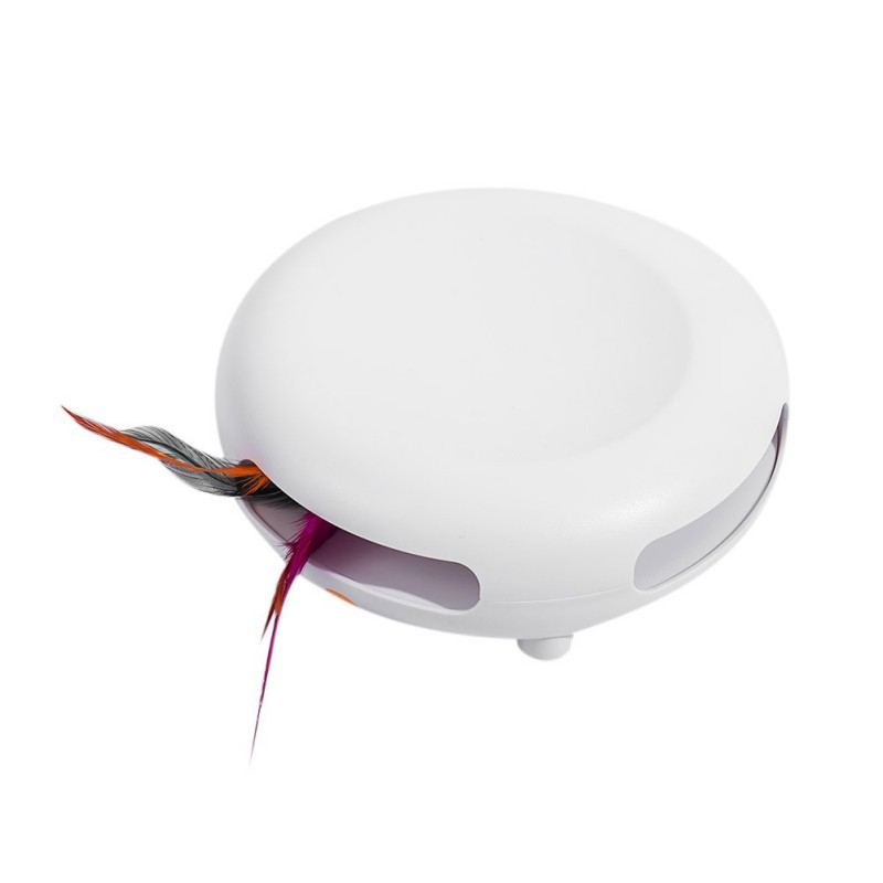 Pet Funny Cat Vocalized Electric Feather Turntable Snack Utensils Relief Toys Catching Teasing Cat Stick Toy
Pet Funny Cat Vocalized Electric Feather Turntable Snack Utensils Relief Toys Catching Teasing Cat Stick Toy