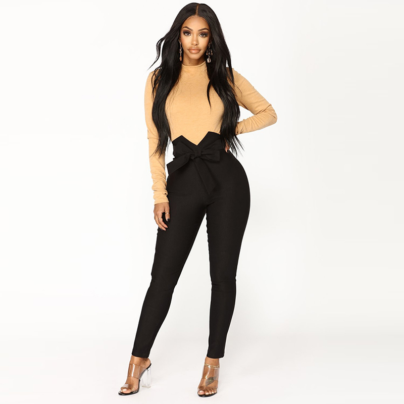 2019 New Brand High Elastic Waist Pants Female Office Lady Black Trousers Skinny Casual Beach Party Pencil Pant
2019 New Brand High Elastic Waist Pants Female Office Lady Black Trousers Skinny Casual Beach Party Pencil Pant