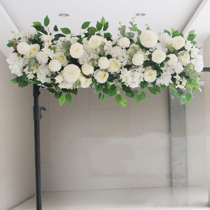 100cm custom wedding flower wall arrangement supplies silk peonies artificial flower row decor for wedding iron arch backdrop, White
100cm custom wedding flower wall arrangement supplies silk peonies artificial flower row decor for wedding iron arch backdrop, White