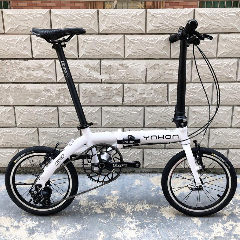 YNHON Folding Bike 14/16inch V Brake Single Speed 412 Outer 3S Urban Commuter Bicycle LTWOO DIP Retro Leisure Chilid BMX
YNHON Folding Bike 14/16inch V Brake Single Speed 412 Outer 3S Urban Commuter Bicycle LTWOO DIP Retro Leisure Chilid BMX