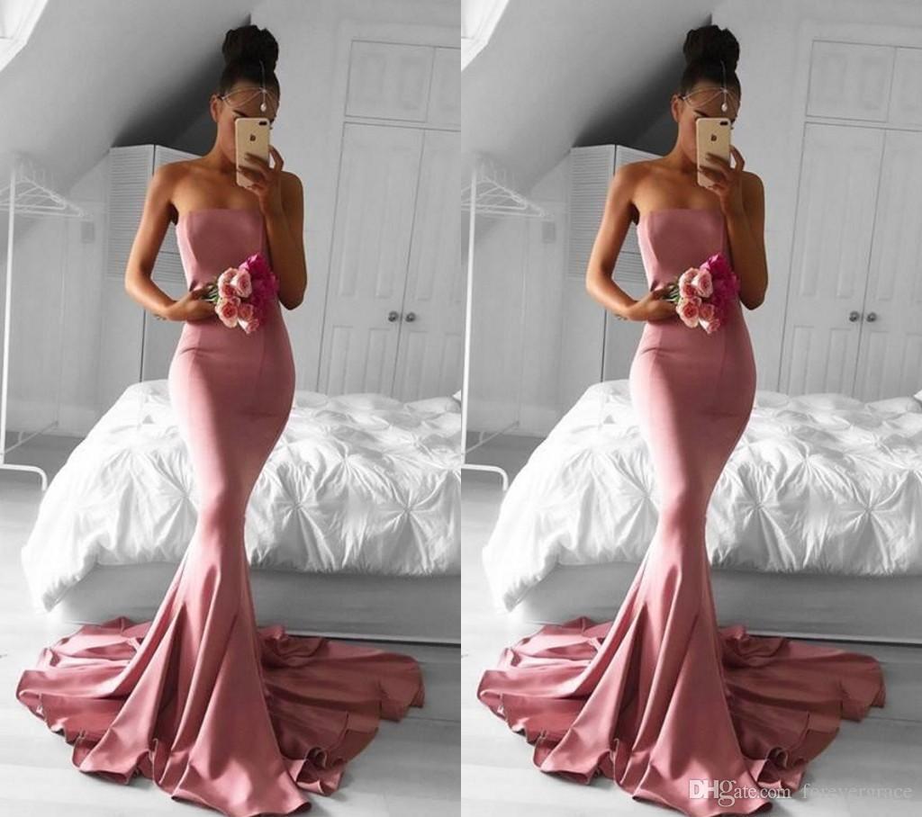 2019 Cheap Mermaid Prom Dress Sexy Strapless Sleeveless Long Formal Holidays Wear Graduation Evening Party Gown Custom Made Plus Size, Ivory
2019 Cheap Mermaid Prom Dress Sexy Strapless Sleeveless Long Formal Holidays Wear Graduation Evening Party Gown Custom Made Plus Size, Ivory