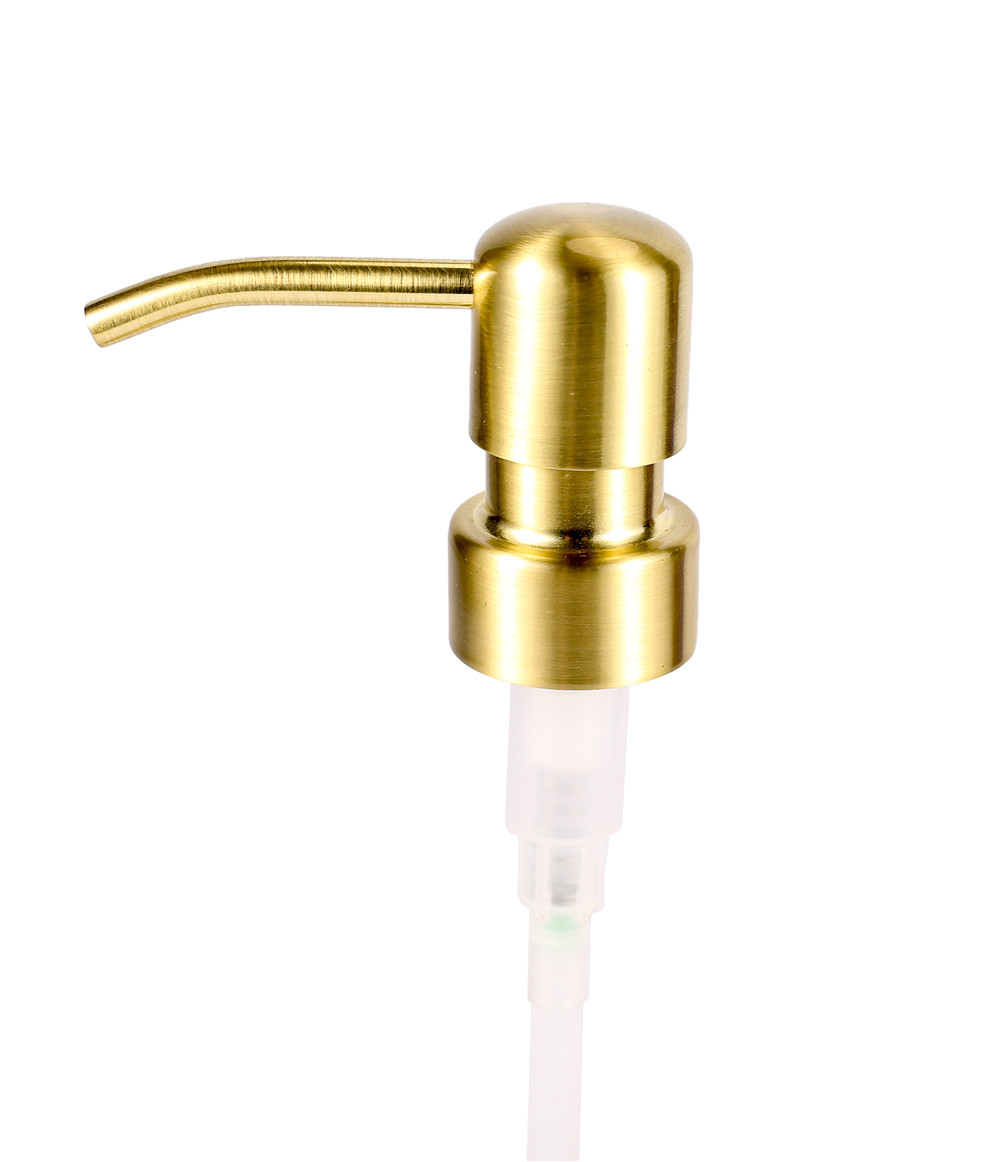 28/400 wholesale Soap Dispenser Gold Brass Rust Proof 304 Stainless Steel Liquid Pump Only for Kitchen Bathroom Jar not included
28/400 wholesale Soap Dispenser Gold Brass Rust Proof 304 Stainless Steel Liquid Pump Only for Kitchen Bathroom Jar not included