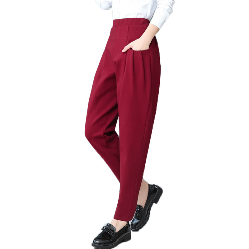Fashion Women' Harem Pants 2020 Summer New Thin Harem Pants High Waist Front Pocket Fashion Women Female Trousers 4XL, Red 9 minute
Fashion Women' Harem Pants 2020 Summer New Thin Harem Pants High Waist Front Pocket Fashion Women Female Trousers 4XL, Red 9 minute