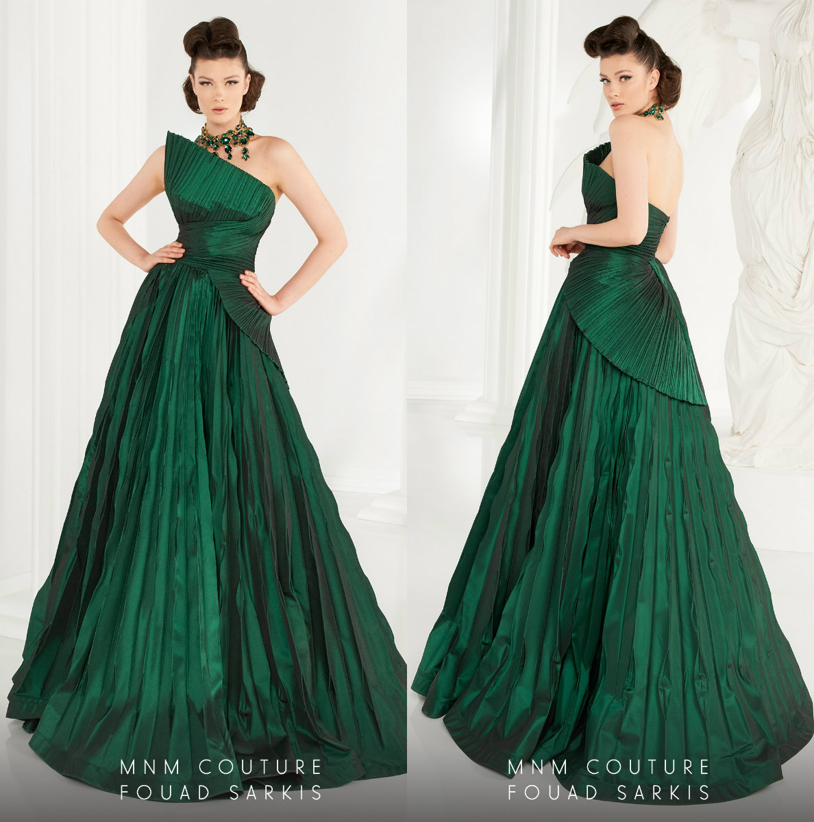 2020 Hunter Prom Dresses A Line Strapless Ruffles Sweep Train Evening Gowns Custom Made Formal Party Wear