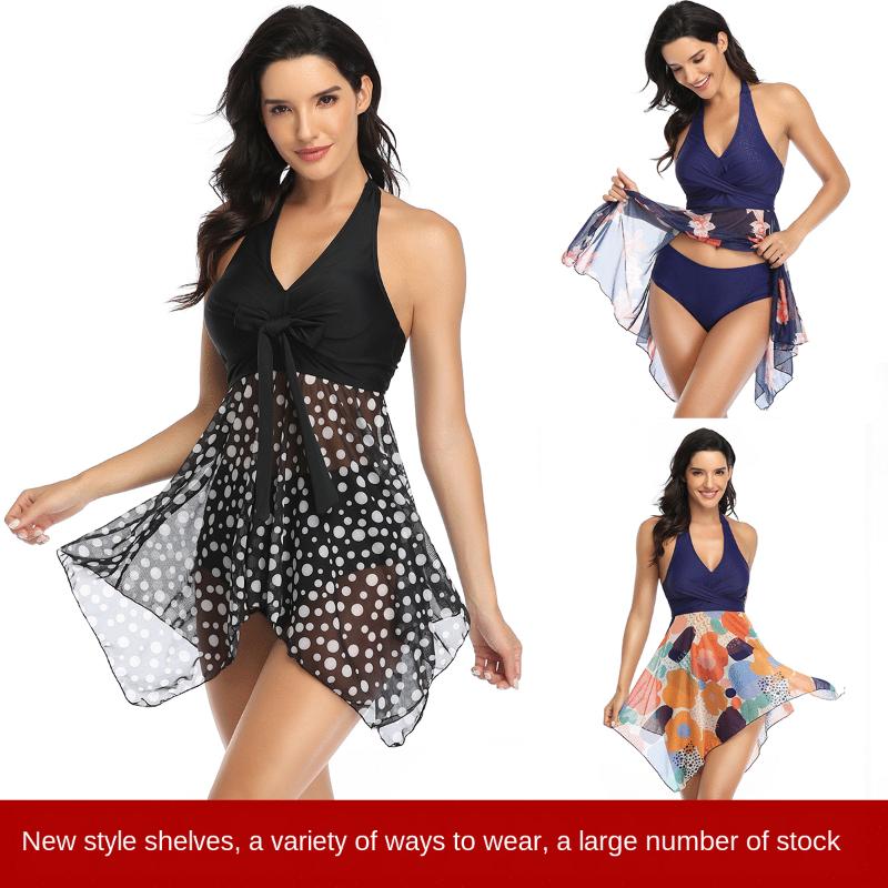 Plus Size Bikini2020 New Women Mesh Cover Up Swimsuit Split Skirt Bikini Spot Bathing Suit Cover Up Bikini Set
Plus Size Bikini2020 New Women Mesh Cover Up Swimsuit Split Skirt Bikini Spot Bathing Suit Cover Up Bikini Set