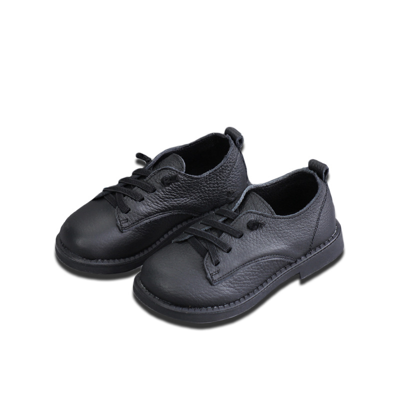 spring new children black small shoes boys student genuine leather shoes baby shoes super soft bottom flats
spring new children black small shoes boys student genuine leather shoes baby shoes super soft bottom flats