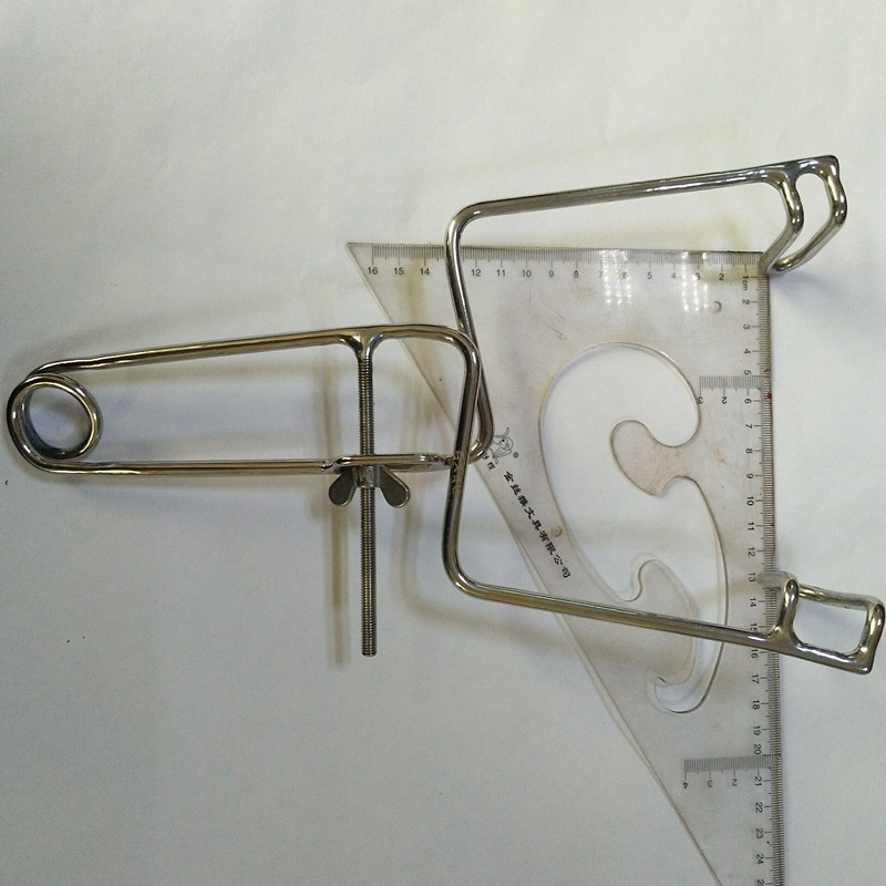 High Quality Stainless Steel Anus Spander Viginal Expender Anal Expansion Anal Inspection Toy Anal Speculum Expander Butt Plug Y19070102-image